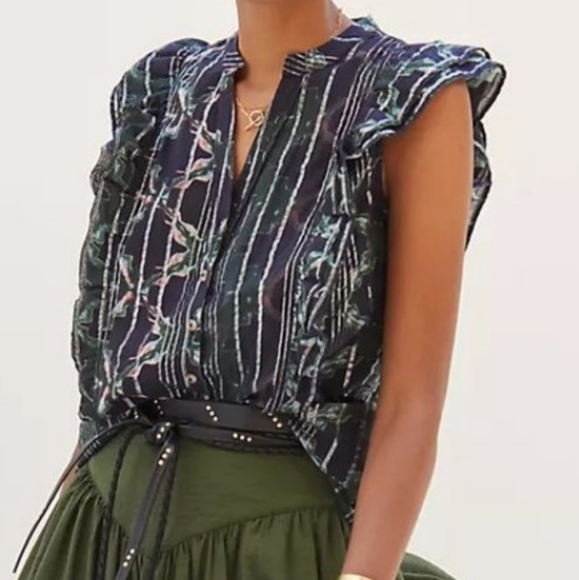 Anthropologie Tops - NWT Anthropologie Pilcro Ruffle Top